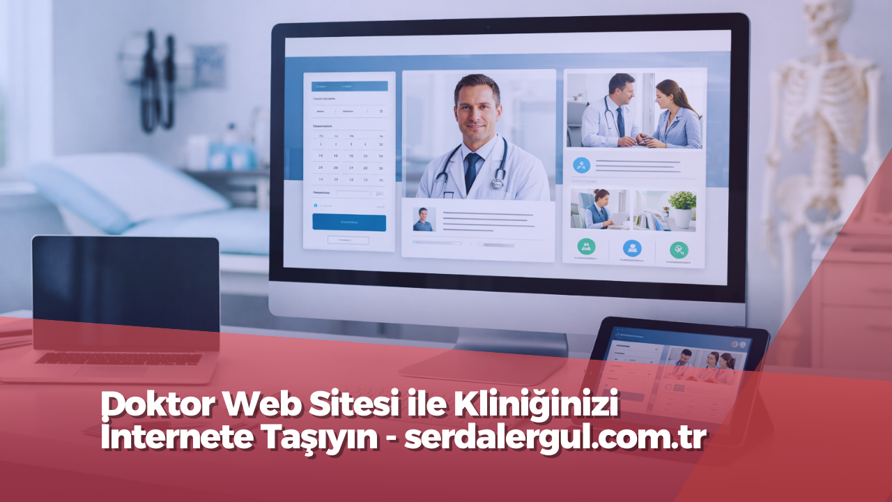 Kliniğinizi internete taşıyan profesyonel doktor web sitesi; randevu, doktor bilgileri ve hasta iletişimini tek noktada sunar. Güven veren tasarımıyla dijital görünürlüğünüzü güçlendirir.